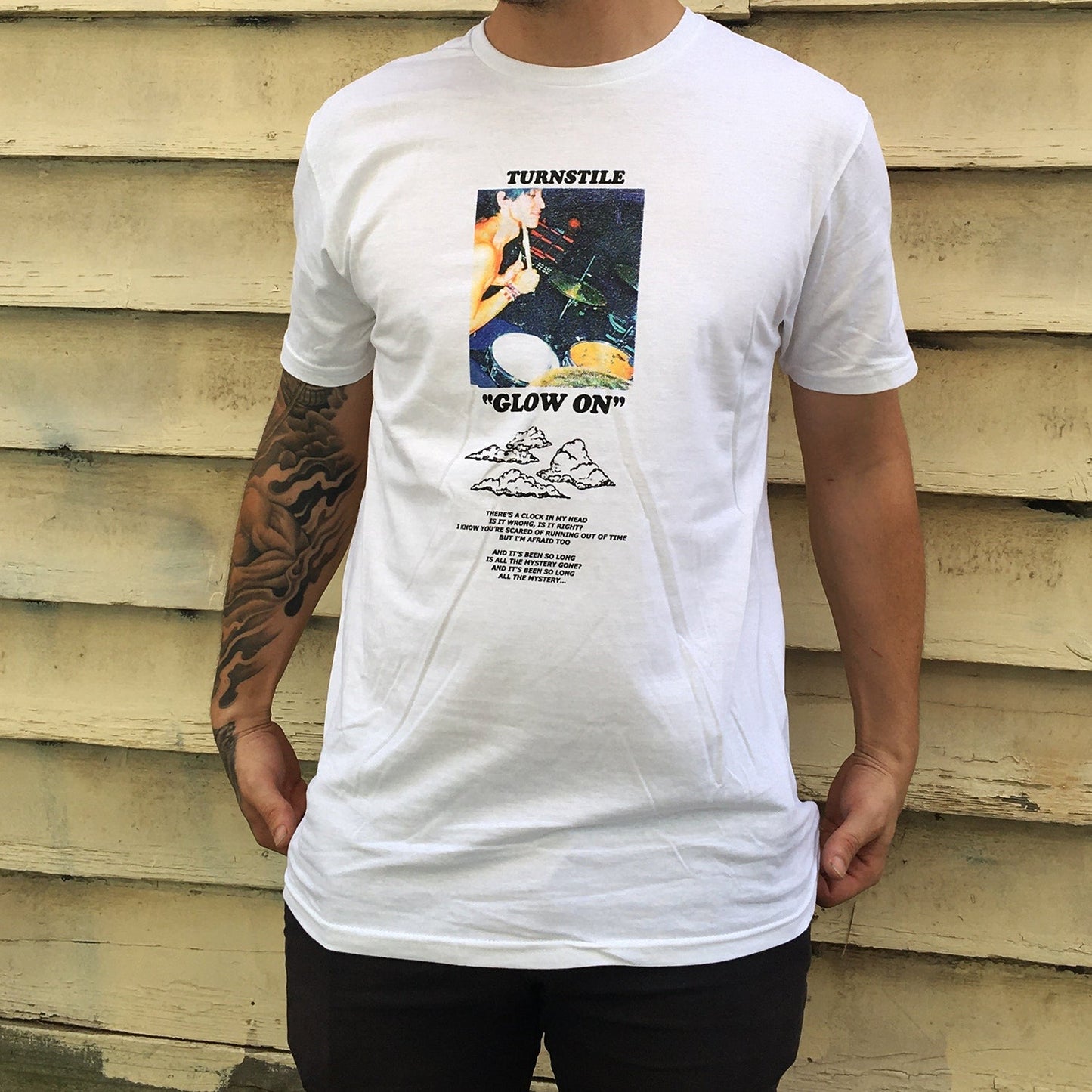 Turnstile - Glow On Daniel T-Shirt (White)