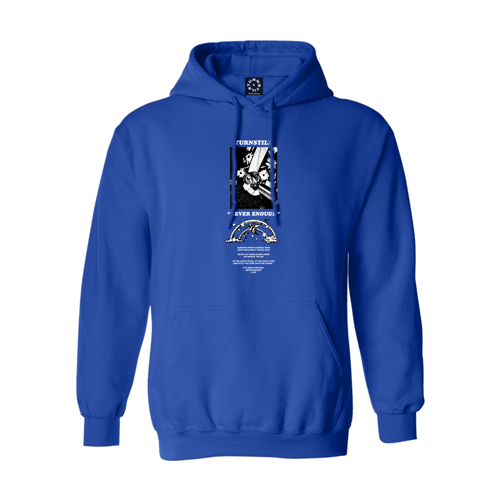 Never Enough Pullover Hoodie (Blue)