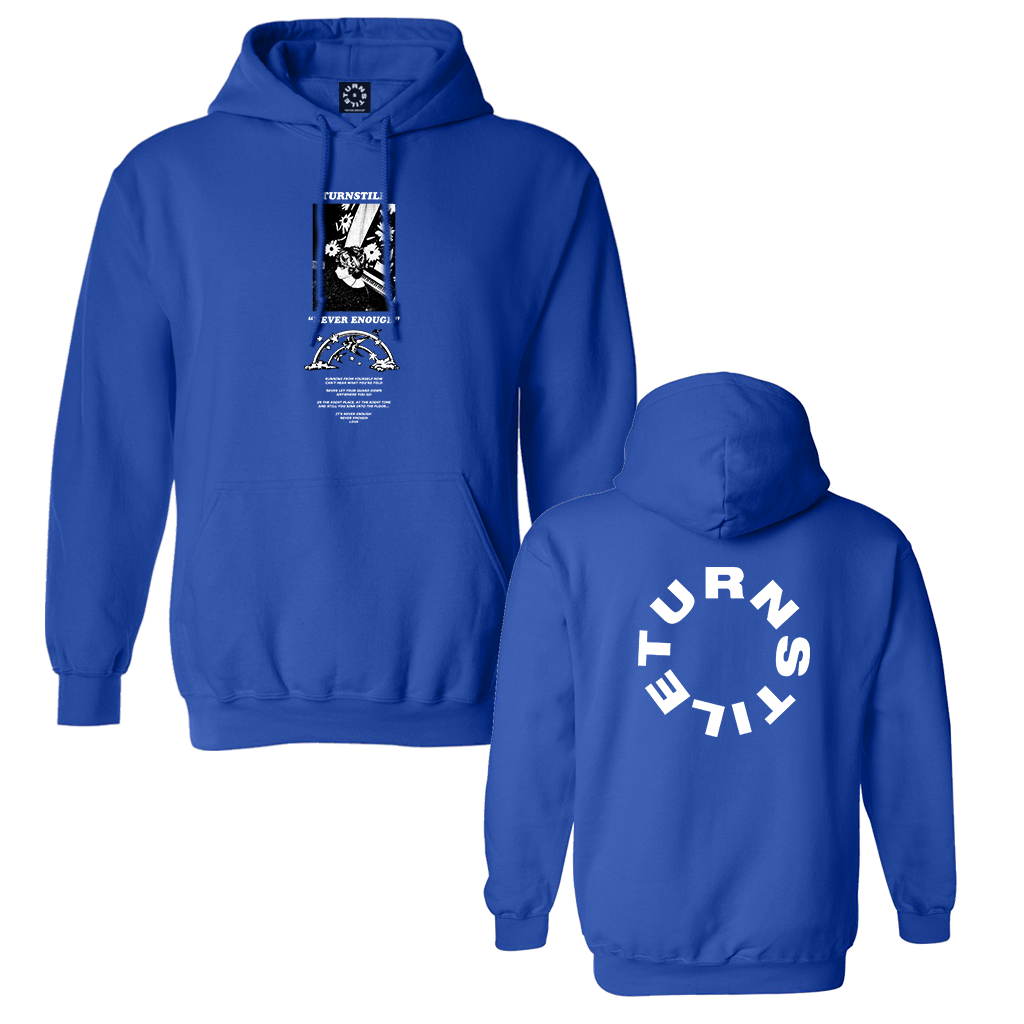 Never Enough Pullover Hoodie (Blue)
